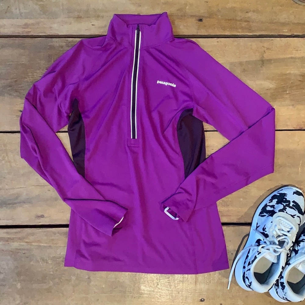 Patagonia running, technical long sleeve. Active